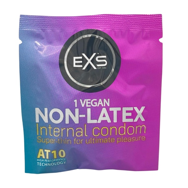 EXS Non-Latex Internal Condoms - 1 pice - Bilde 4