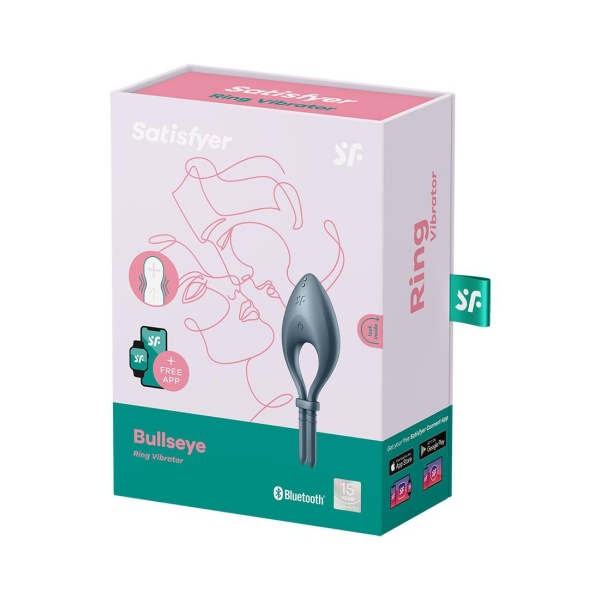 Bullseye - Vibrating Cockring - Dark Blue - Bilde 3