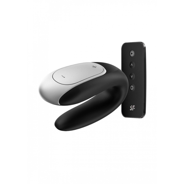 Double Fun - Partner Vibrator - Black - Bilde 2