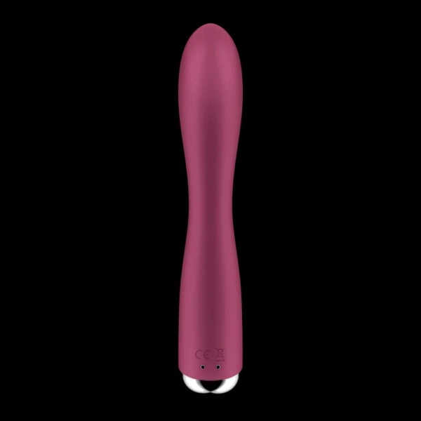 Spinning Rabbit 1 - Rotating Rabbit Vibrator - Red - Bilde 2