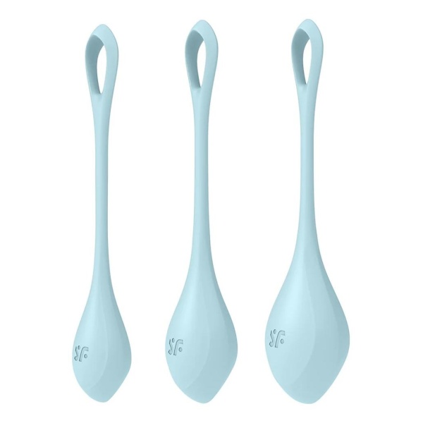 Yoni Power 2 - Kegel Balls Set - Light Blue