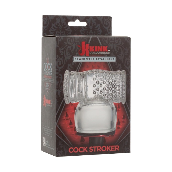 Cock Stroker - Wand Attachment - Clear - Bilde 3