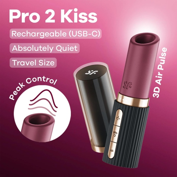 Pro 2 Kiss - Air Pulse Vibrator - Bilde 4