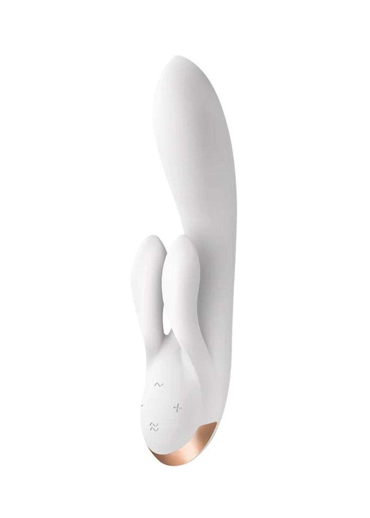Double Flex - Rabbit Vibrator - White