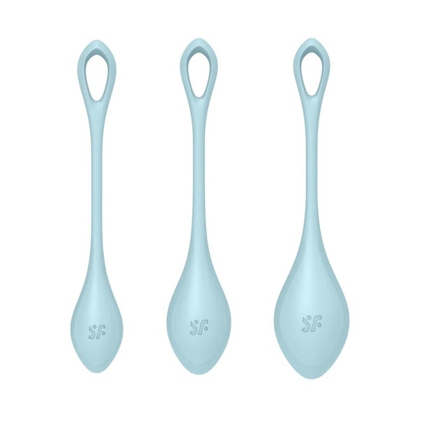 Yoni Power 2 - Kegel Balls Set - Light Blue - Bilde 2