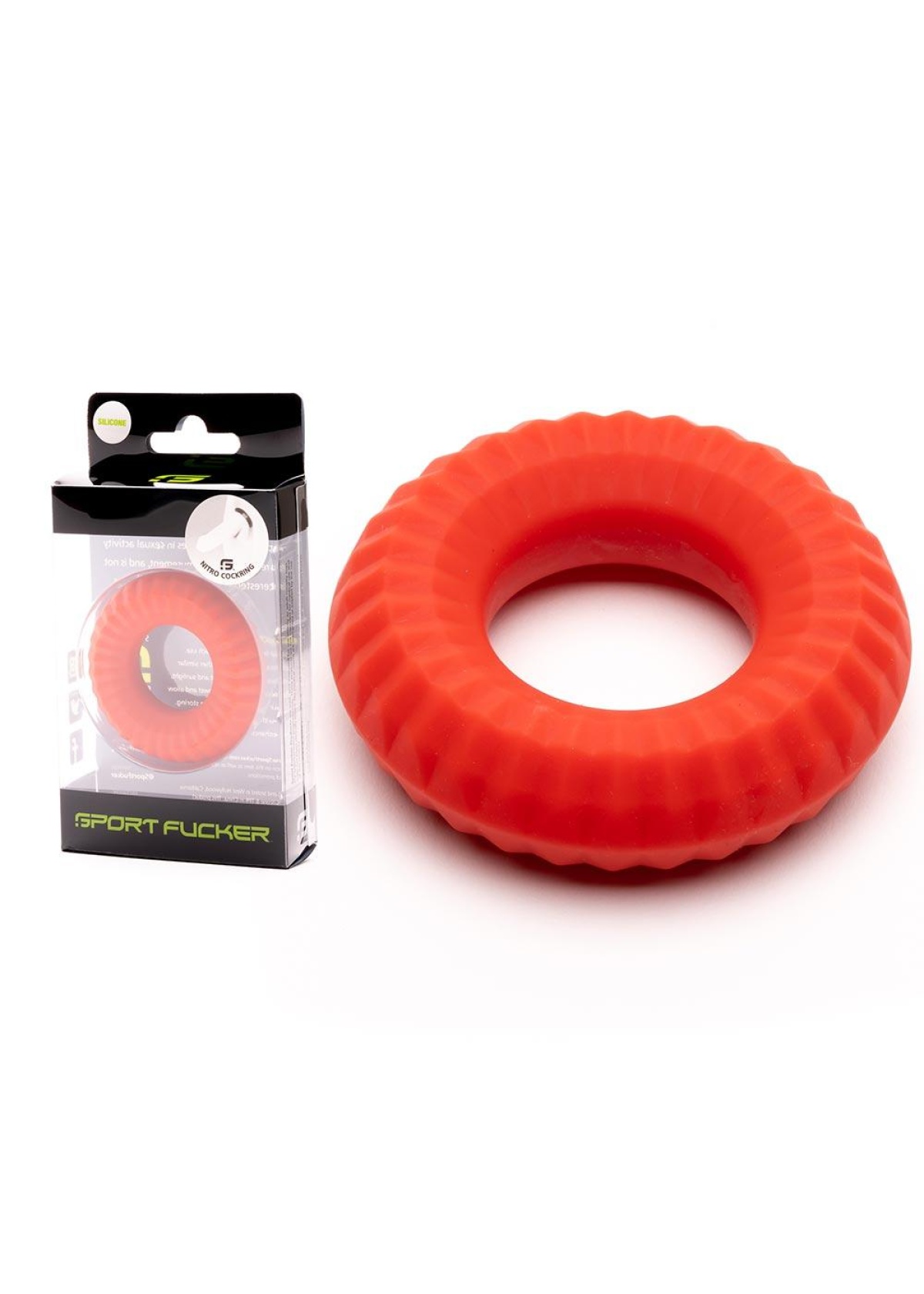 Liquid Silicone Nitro Ring - Red
