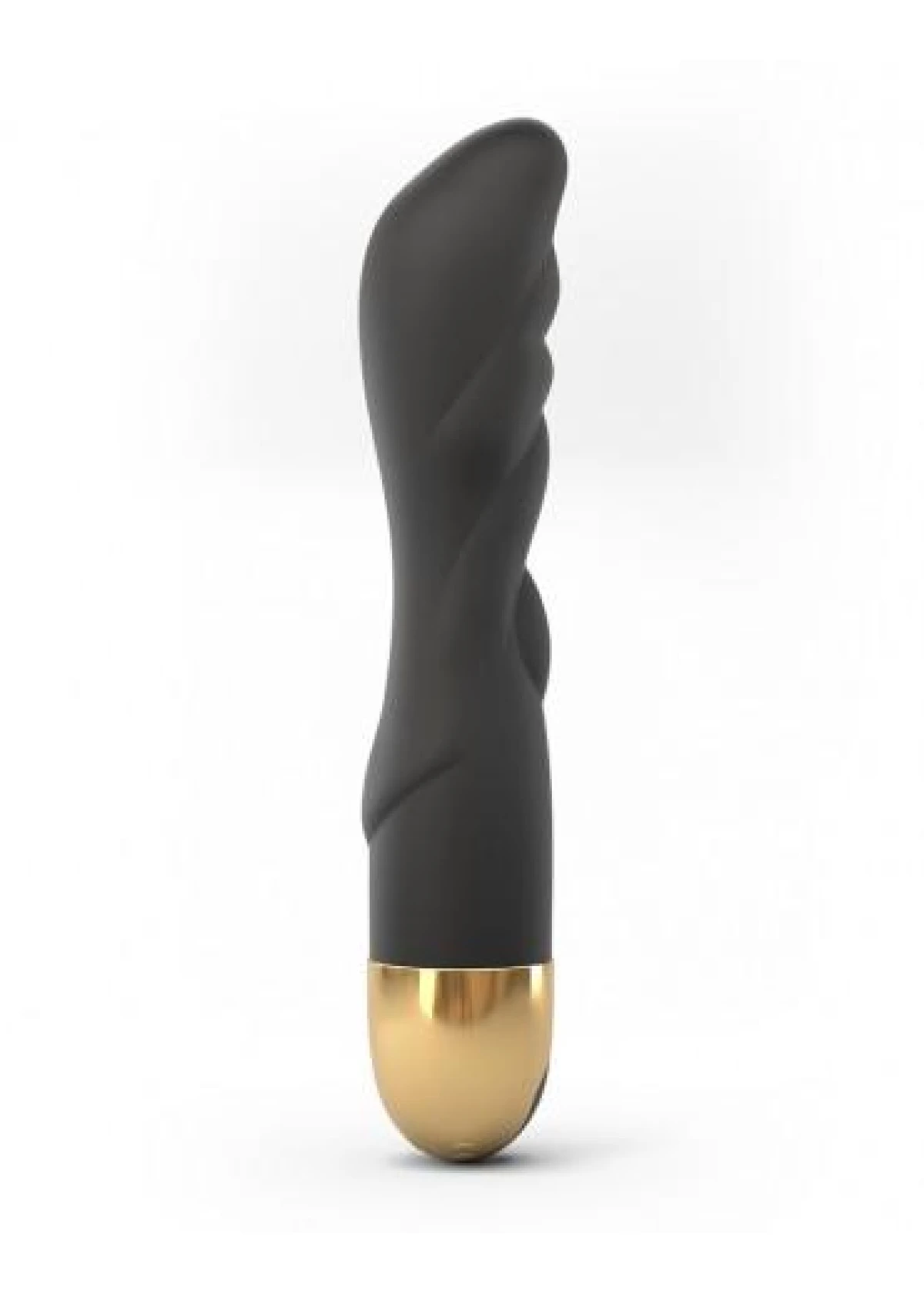 Flexi & Joy - Classic Vibrator - Black & Gold