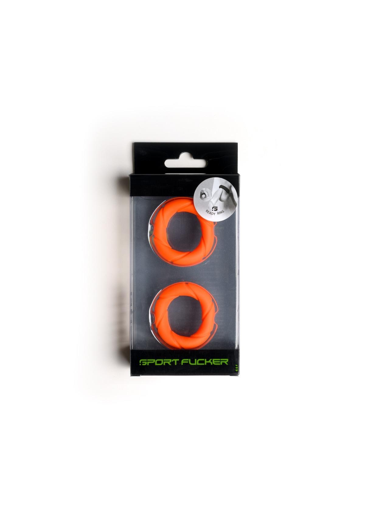 Liquid Silicone Ready Rings 2-Pack Orange