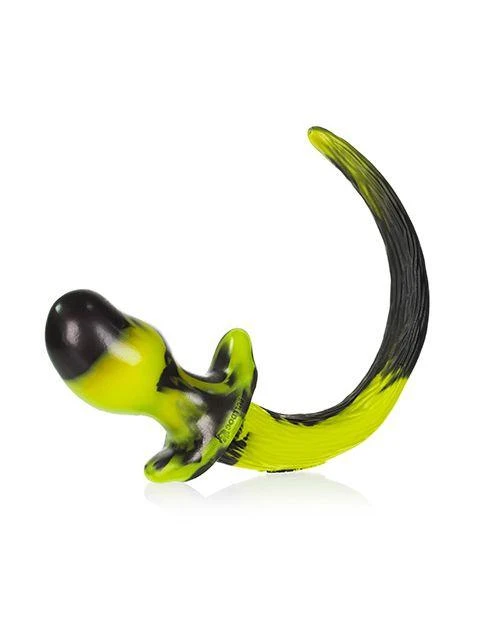 Oxballs BULLDOG Puppy Tail - Black Yellow - L
