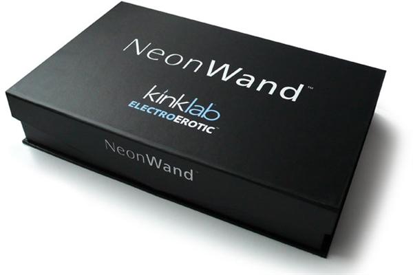 KinkLab NeonWand - White Handle Purple Light - Bilde 6