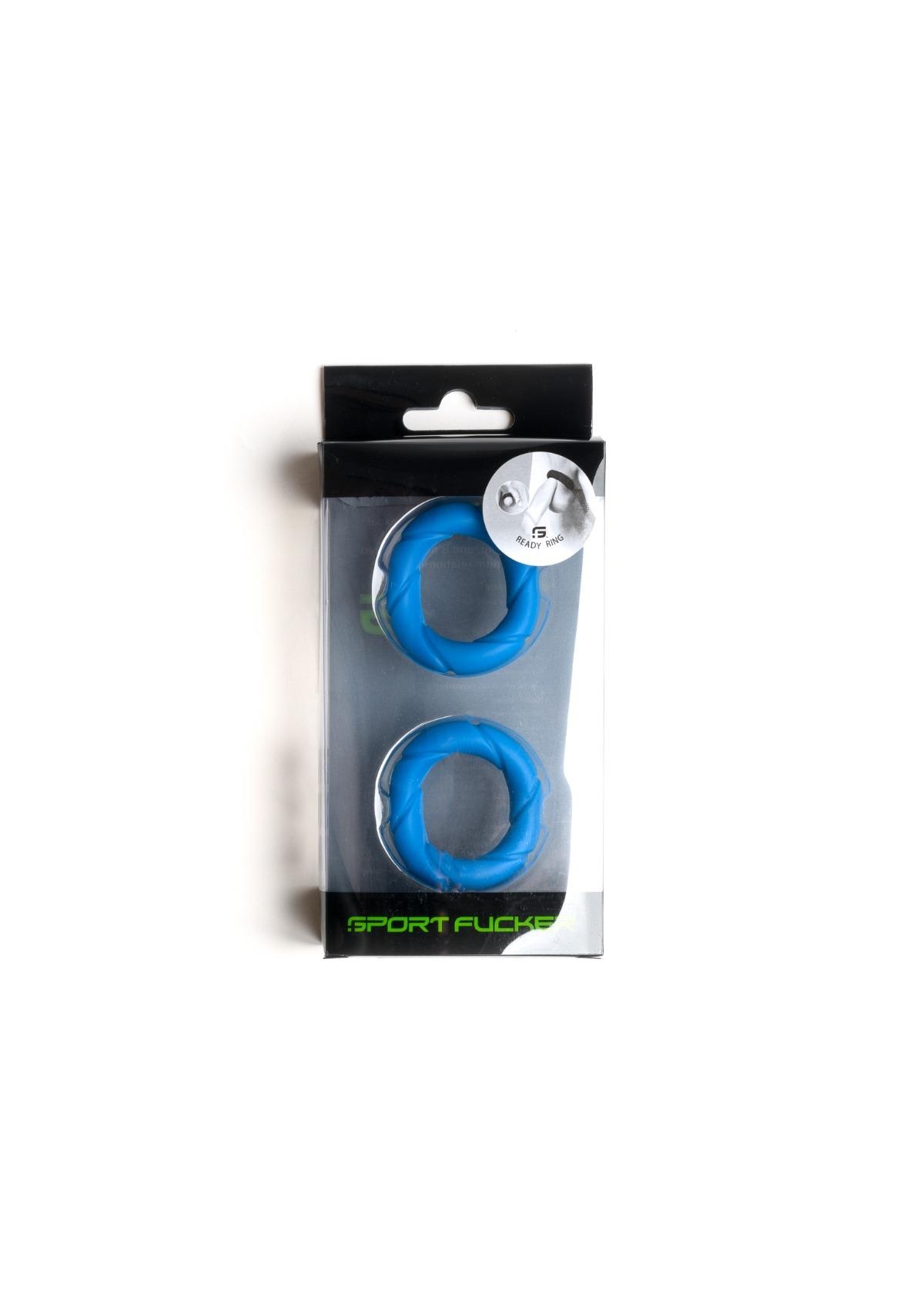 Liquid Silicone Ready Rings 2-Pack Blue
