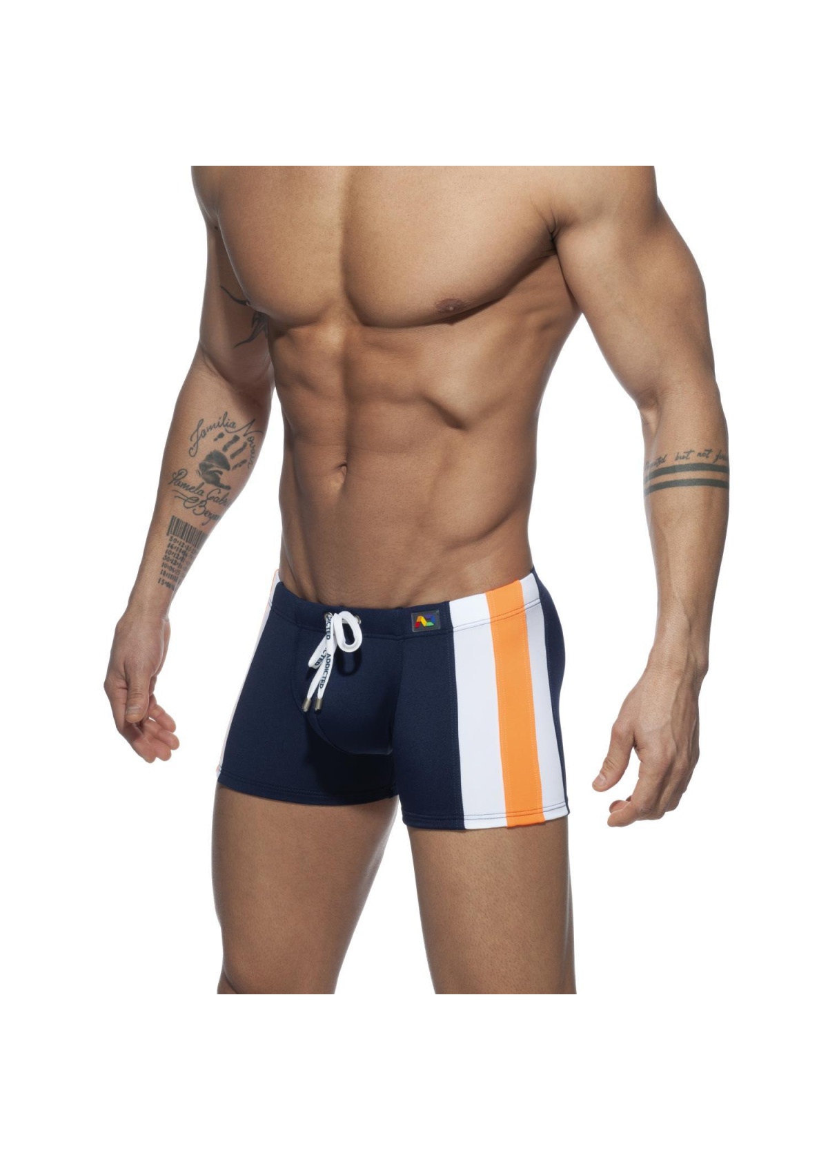 STRIPES BASIC SWIM BOXER