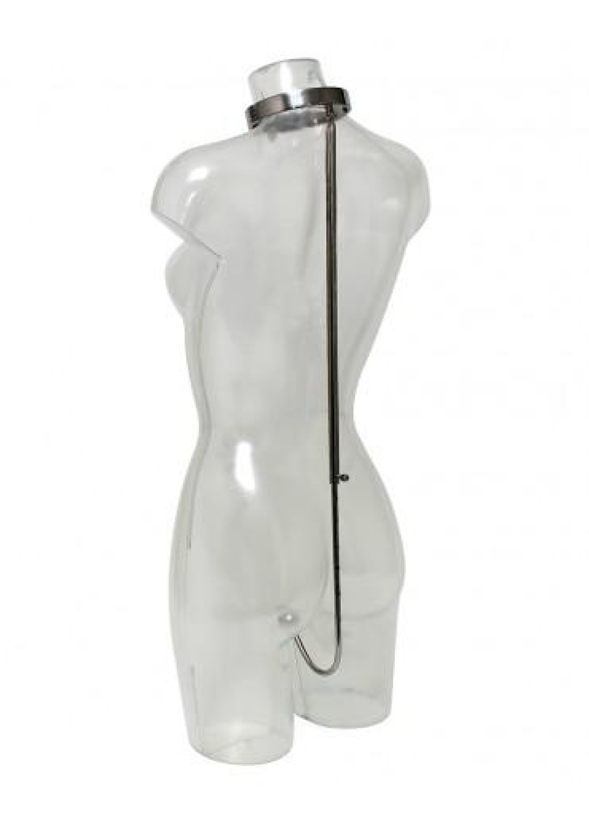 Bondage Hook with Collar (Ø 120 mm) - Silver