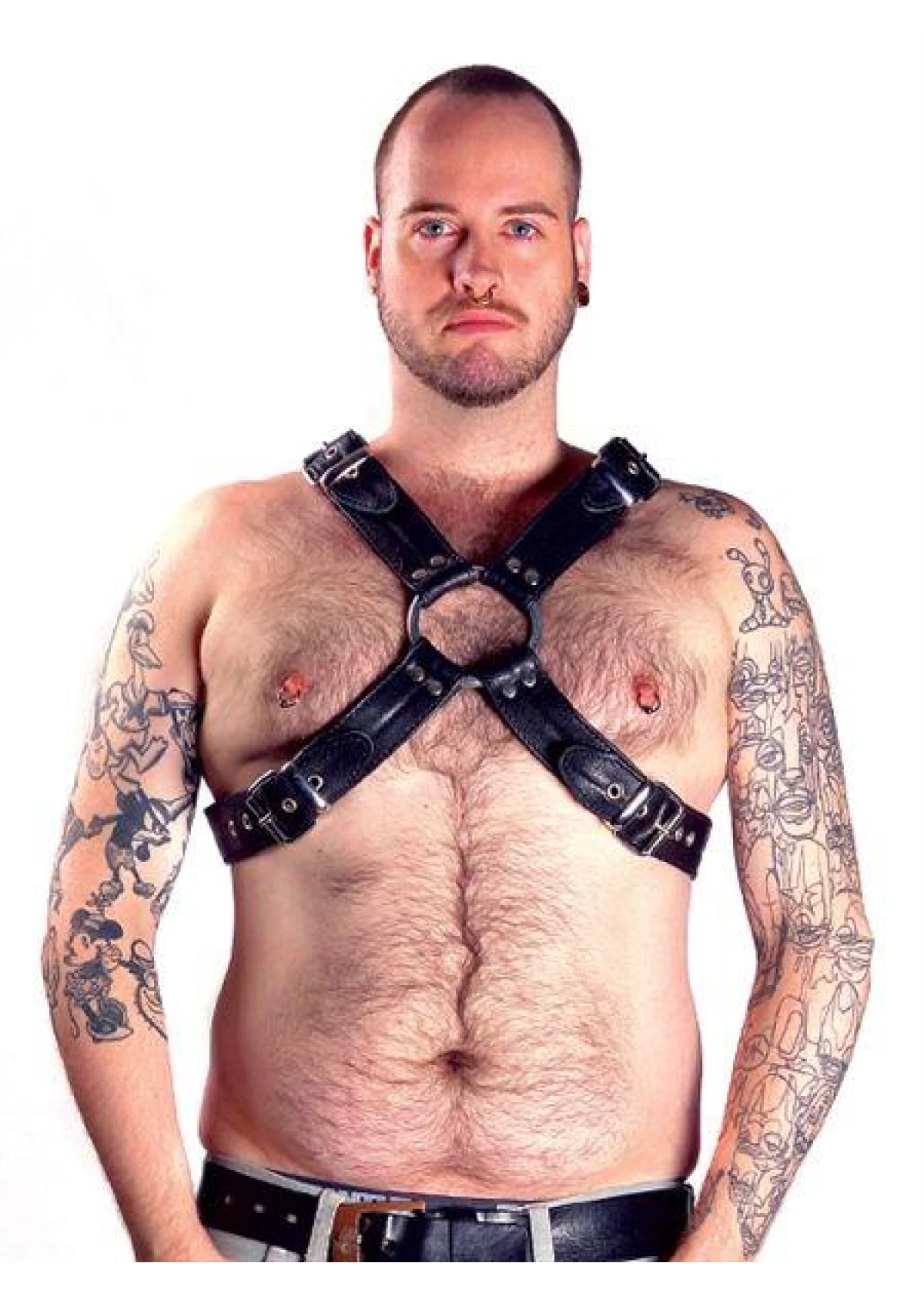 Mister B Leather The Bear Harness Top