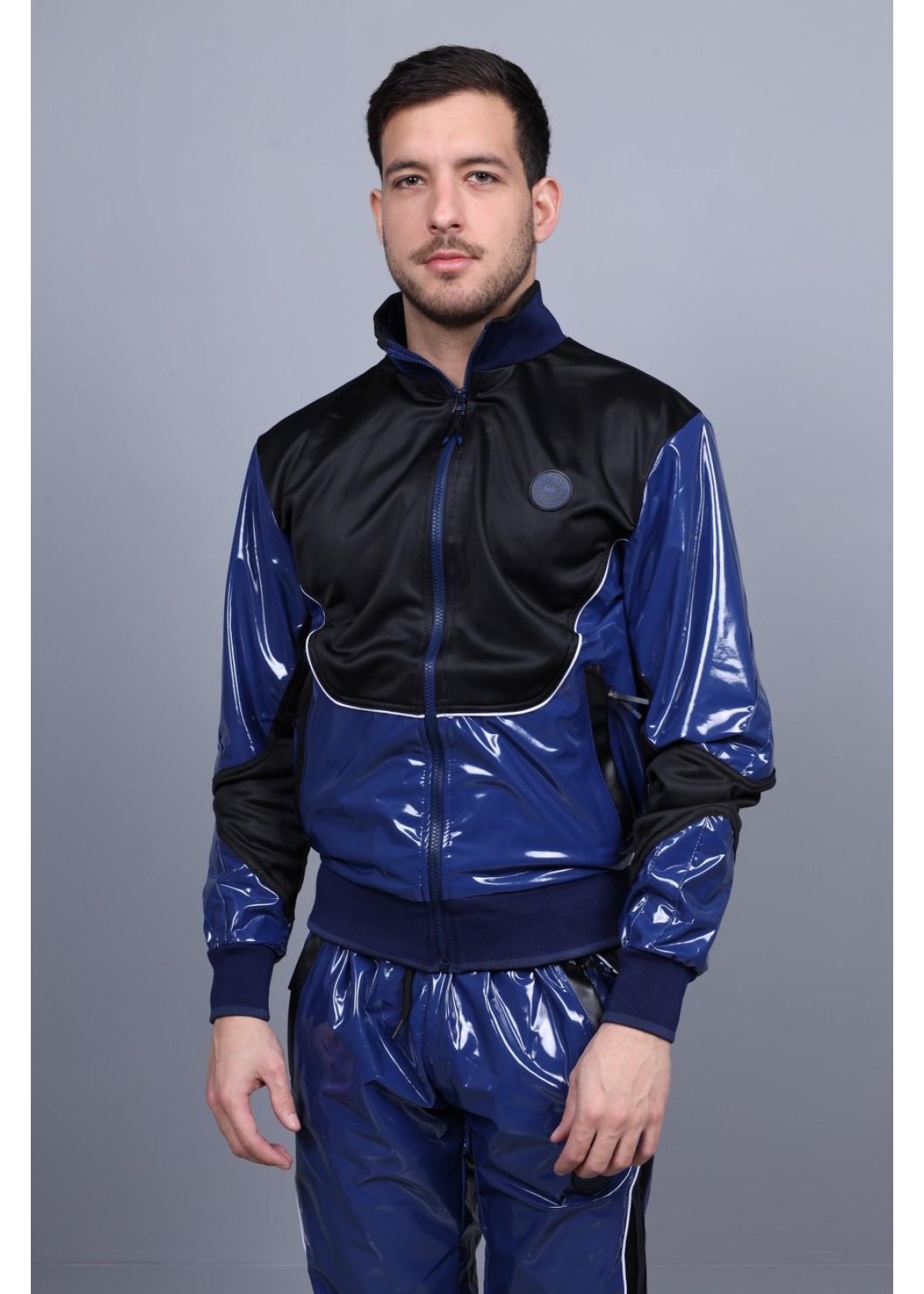 PVC 24 Tracksuit Jacket - Blue
