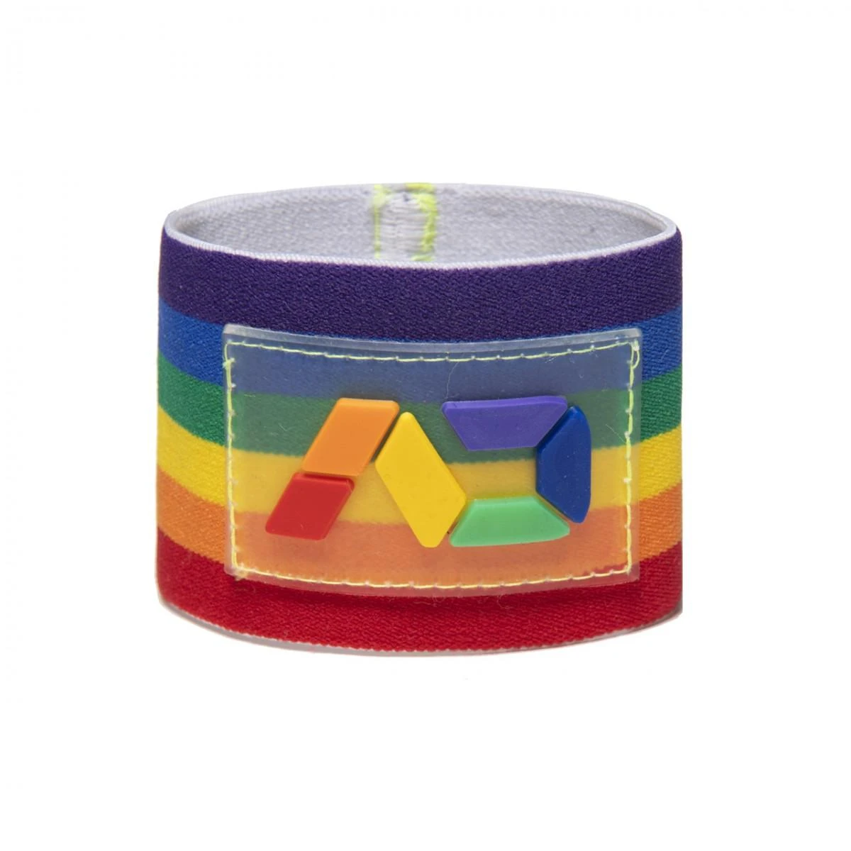 AD RAINBOW THICK WRISTBAND