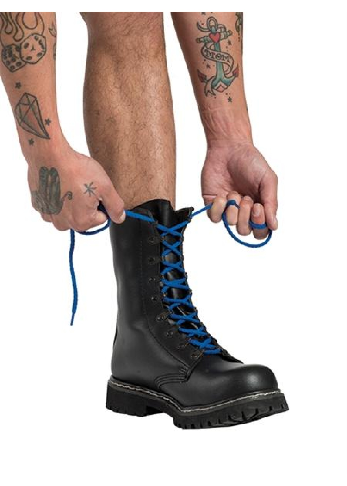 Mister B Shoe Laces Blue