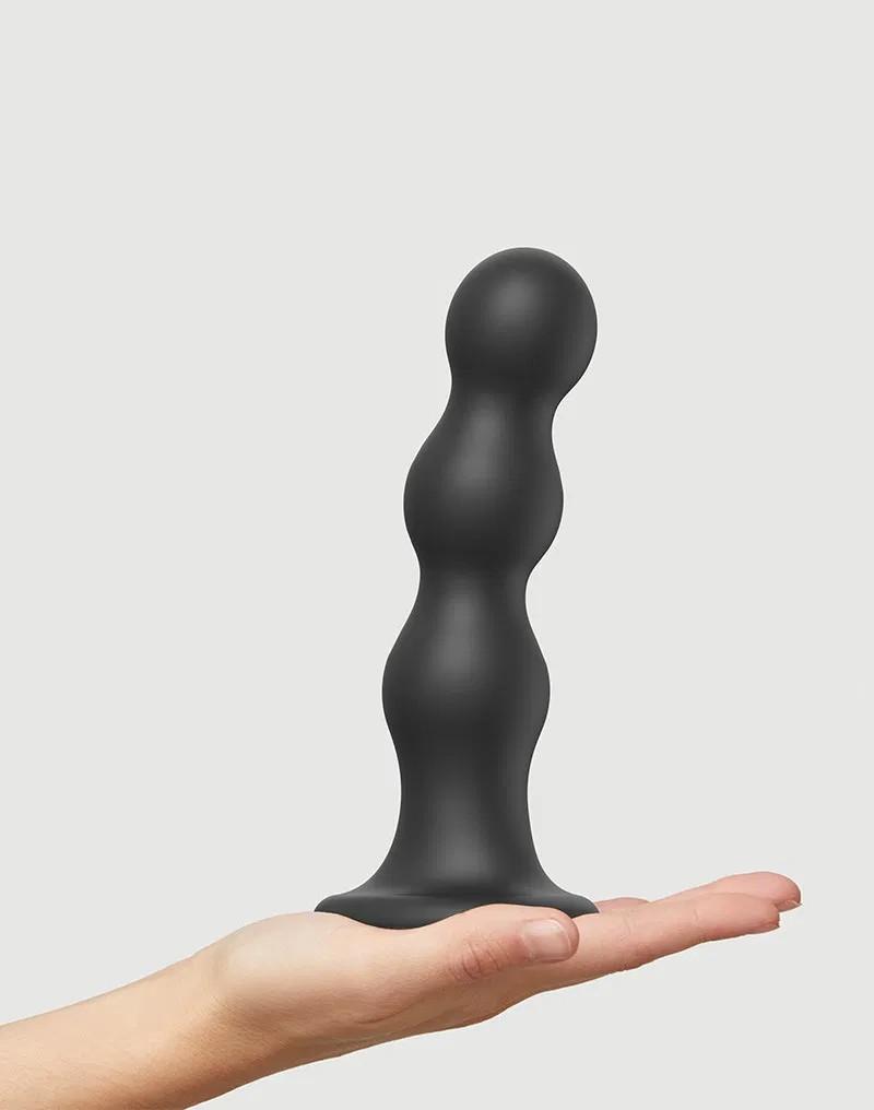 Strap-On-Me - Dildo Plug Balls Size XL - Black