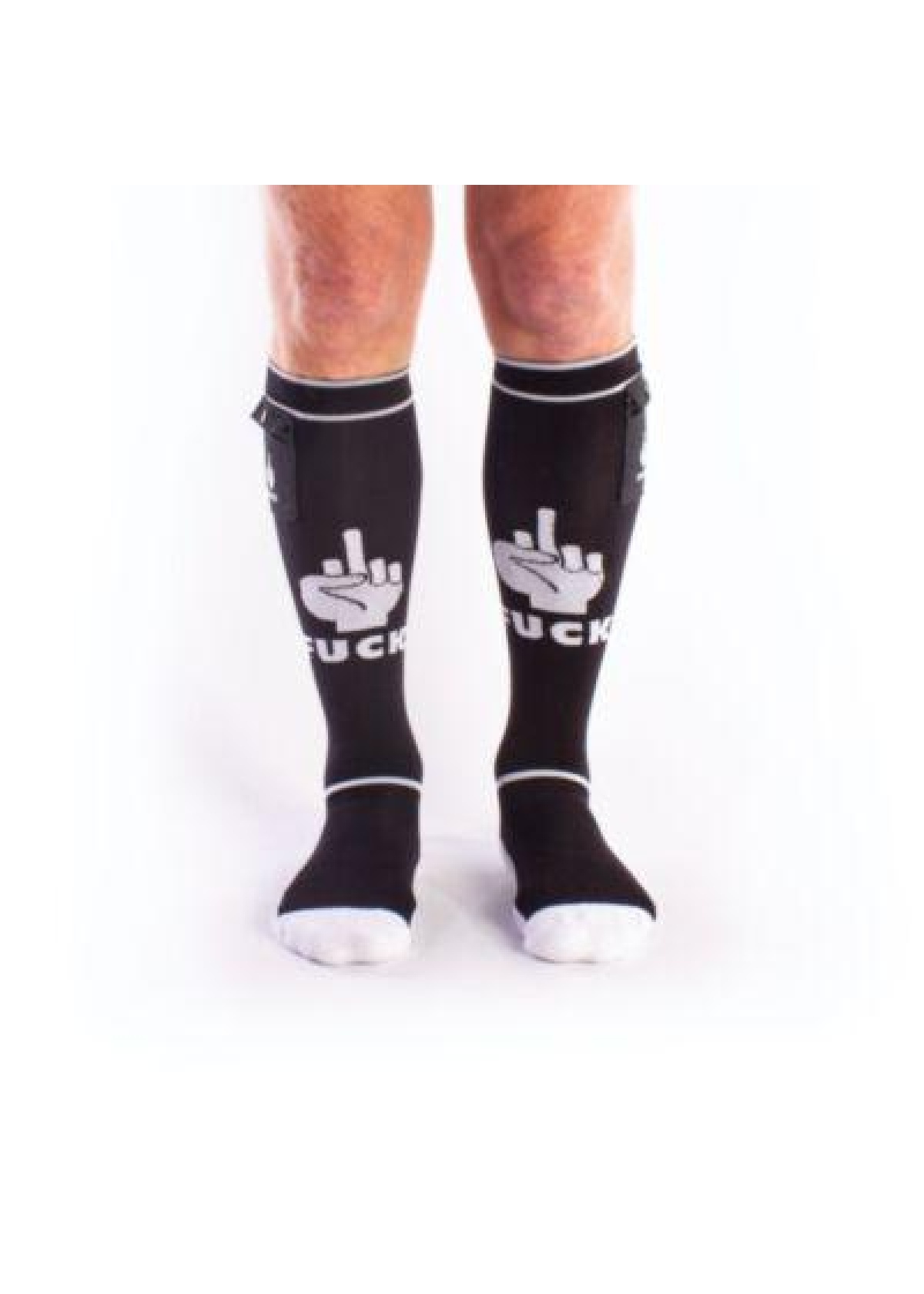 BRUTUS FXXX Party Socks w. Pockets Black / White