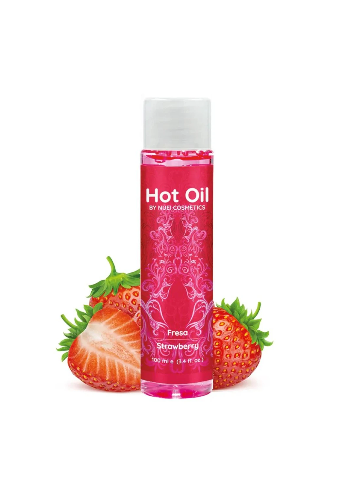 Warming Massage Gel - Strawberry - 3.4 fl oz / 100 ml