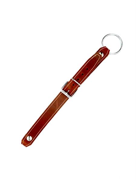 Mister B Leather Chest Harness Extension Strap - Brown