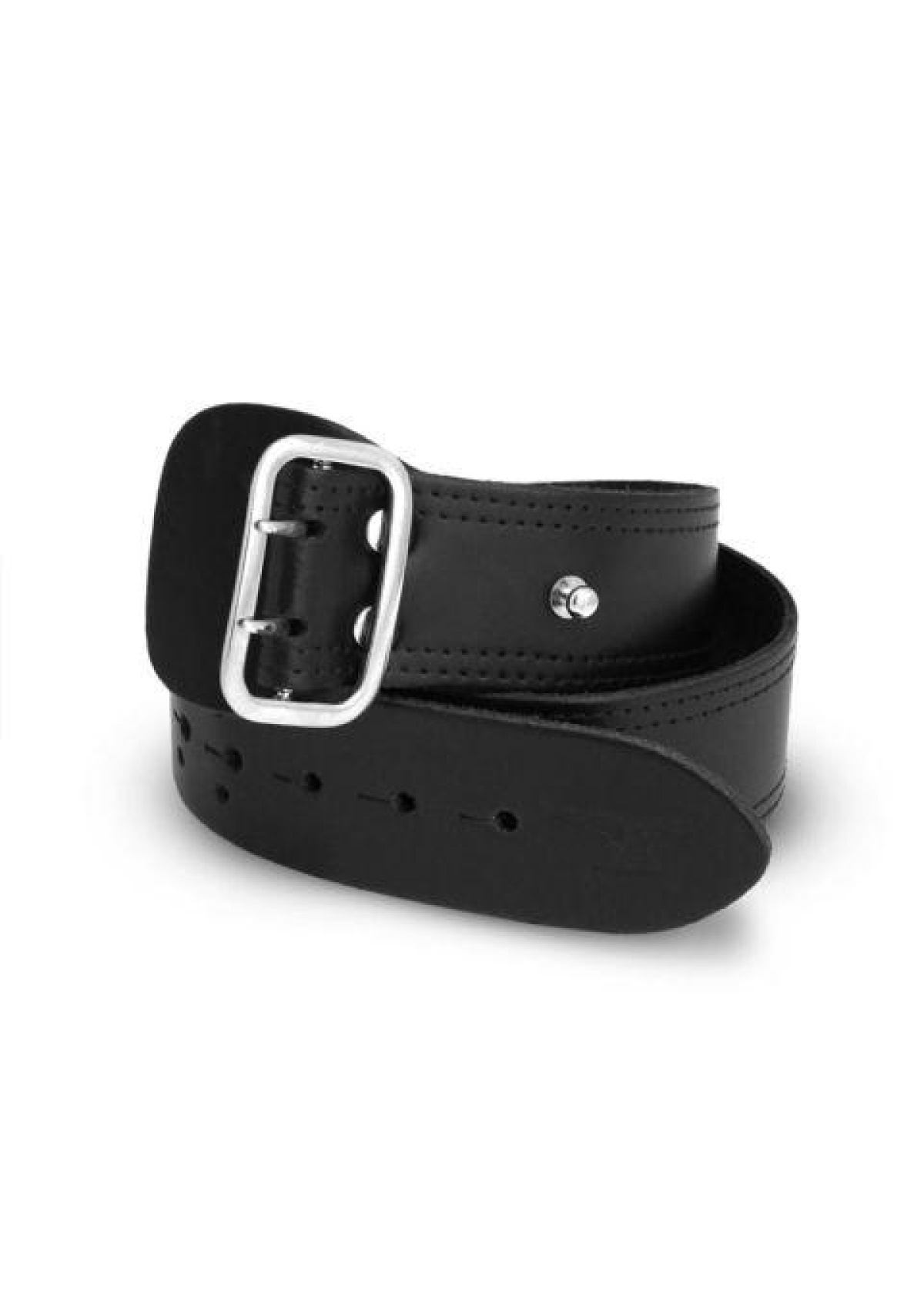 Mister B Leather Military Belt 5 cm