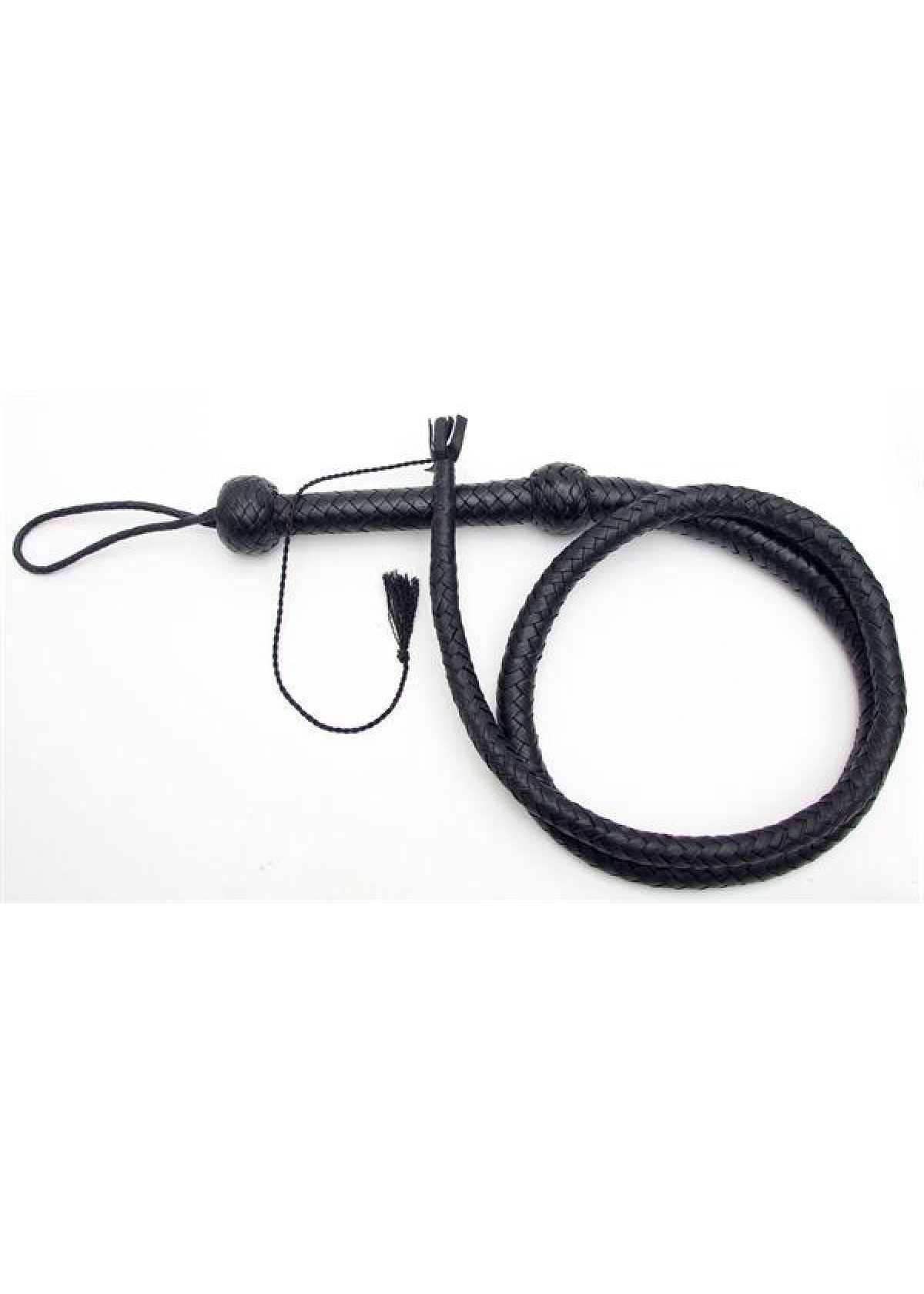 Mister B Leather Bullwhip with Nylon Tip 5 Ft
