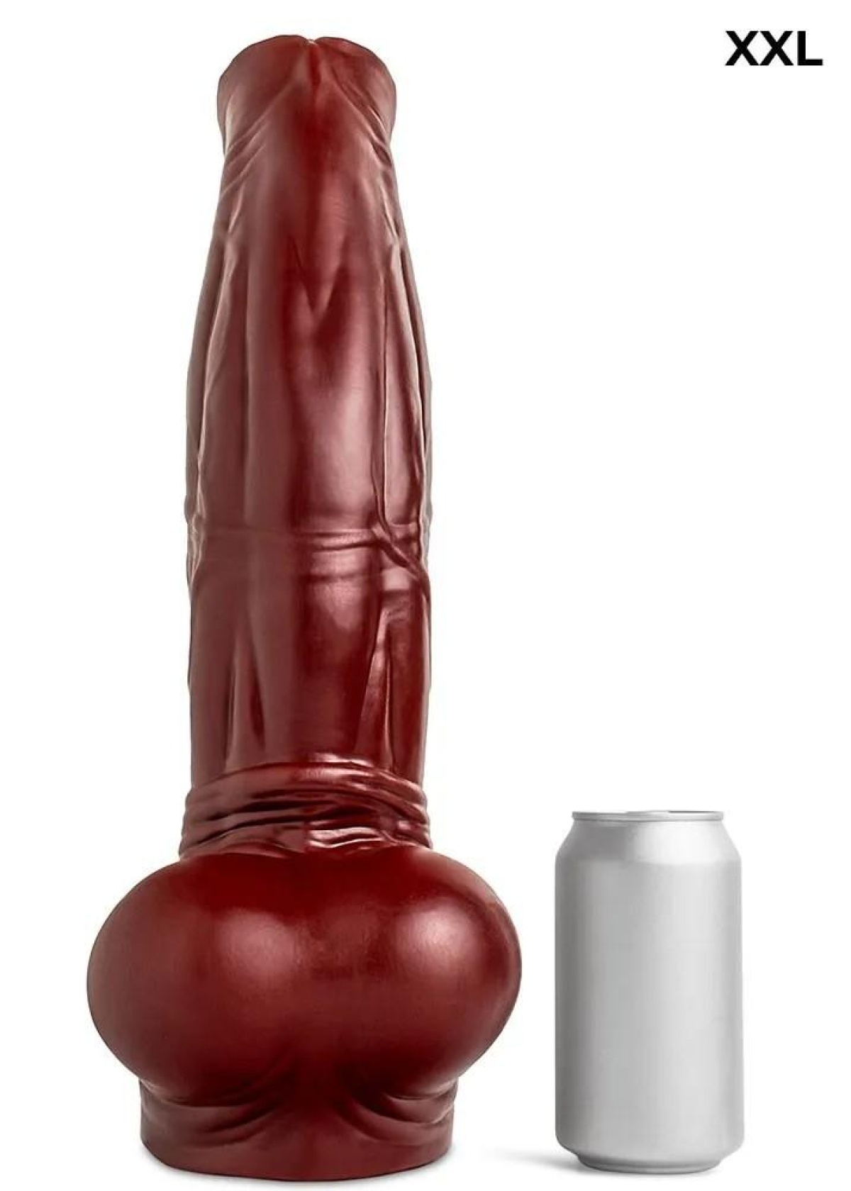 Hankey's Toys Horse Dildo II XXL Mørk Rød