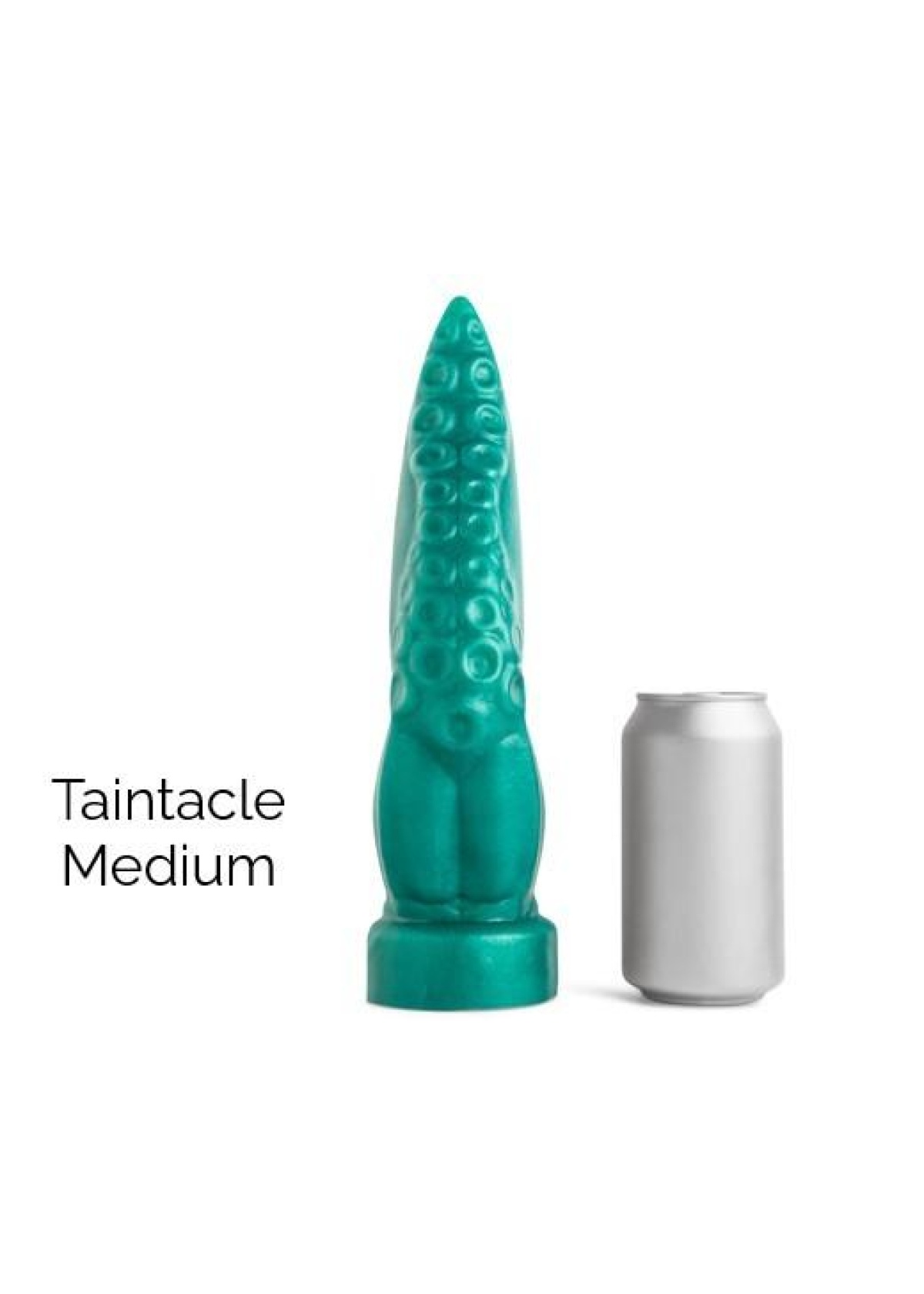 Taintacle Dildo M Metallic Grønn