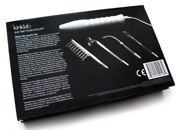 KinkLab NeonWand - White Handle Purple Light - Bilde 7