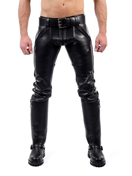 Mister B Leather FXXXer Jeans All Black