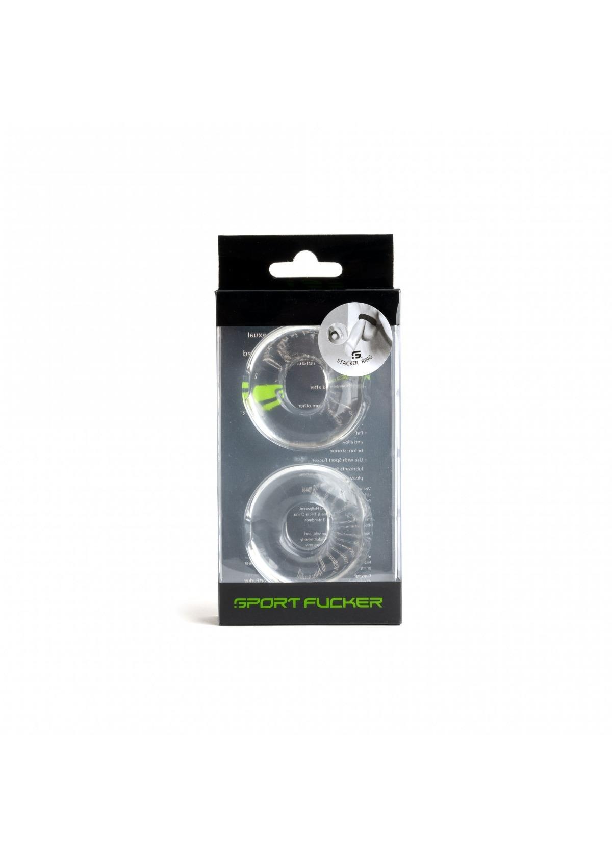 Stacker Rings 2-Pack Clear