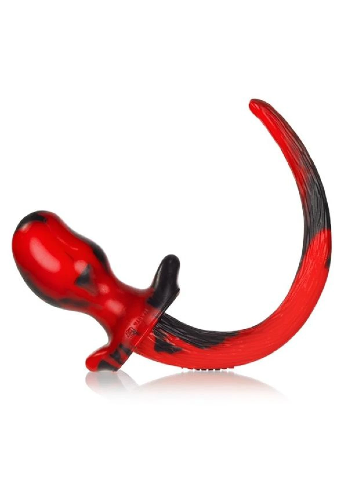 Oxballs PUG Puppy Tail - Black Red - S