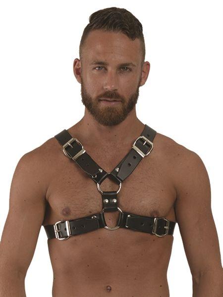 Mister B Leather Y-Front Harness