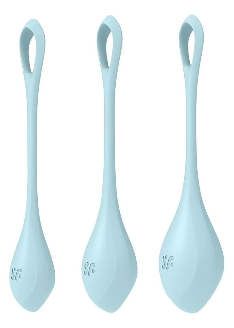 Yoni Power 2 - Kegel Balls Set - Light Blue