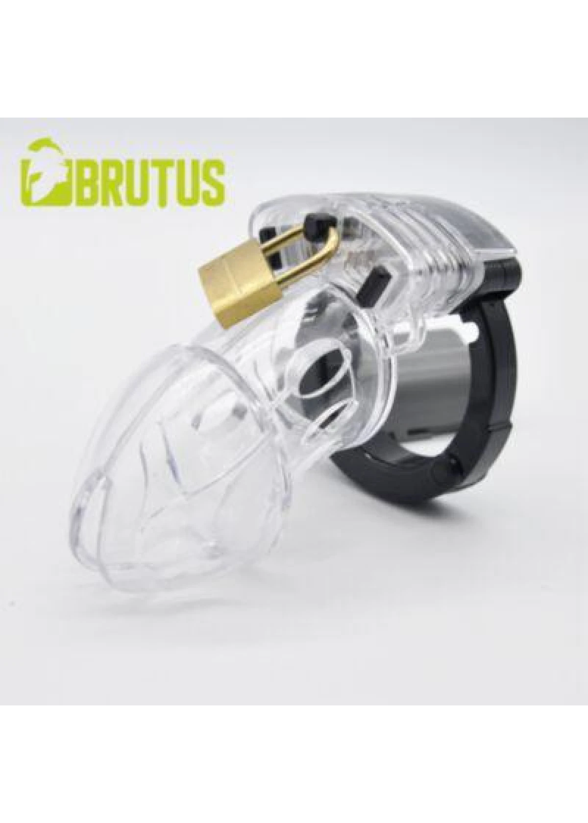 BRUTUS ALPHA - Chastity Cage Clear