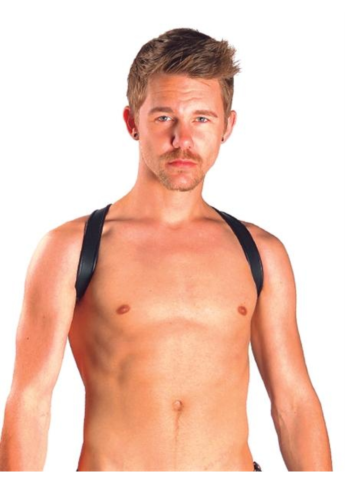 Mister B Leather Sling Harness Premium Black