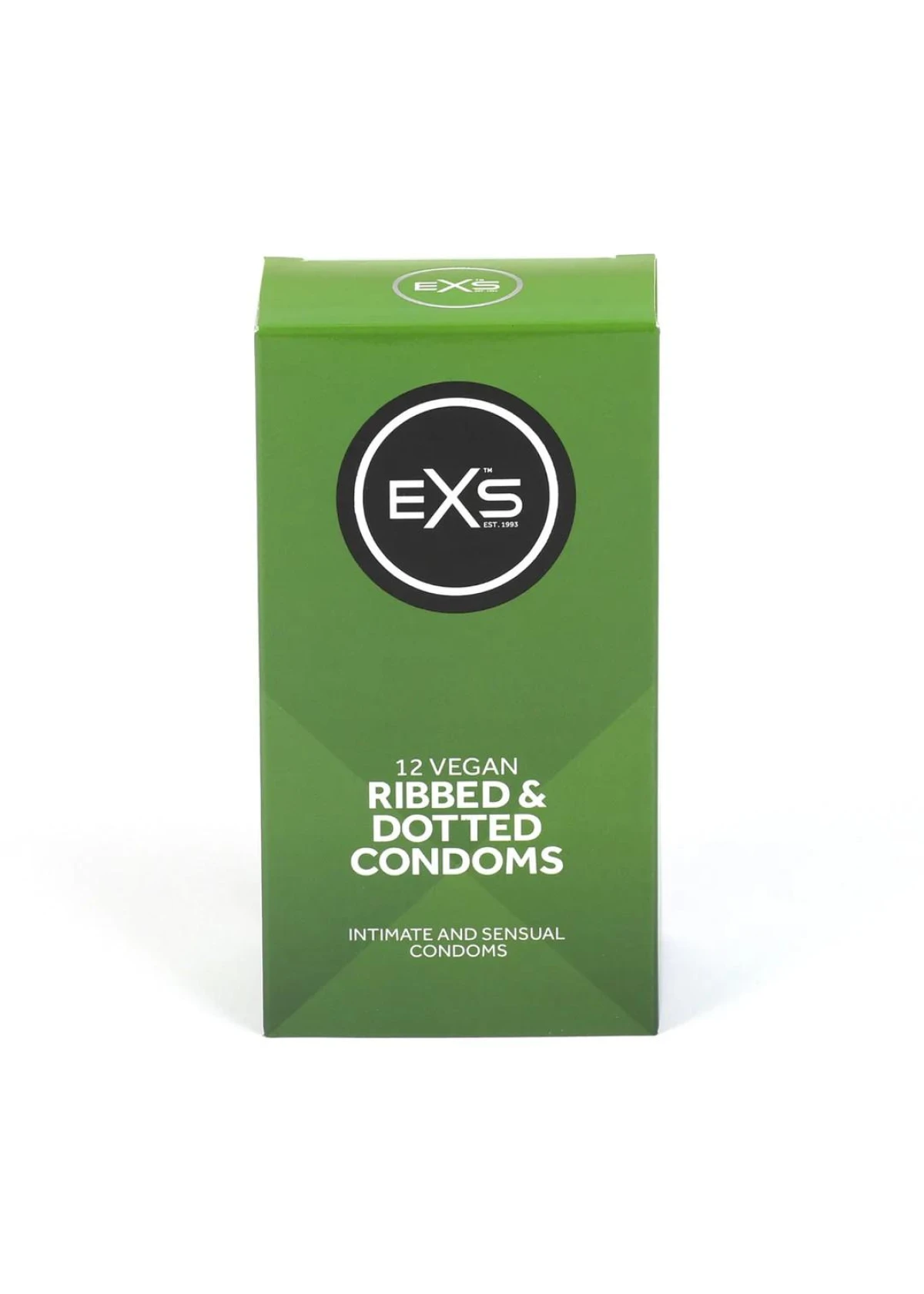 EXS 3 in 1 - Ribbed, Dotted and Flared - Condoms - 12 Pieces