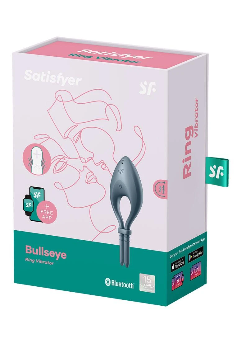 Bullseye - Vibrating Cockring - Dark Blue - Bilde 2