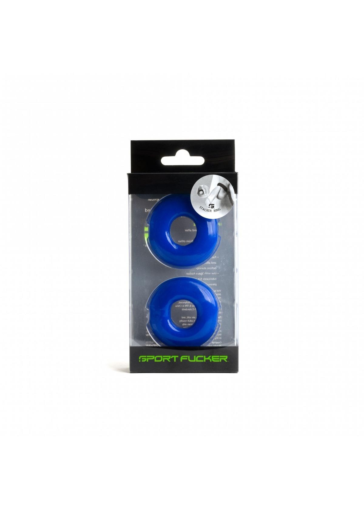 Stacker Rings 2-Pack Blue