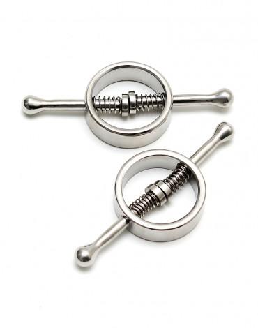 Spring Loaded Clamps - Silver