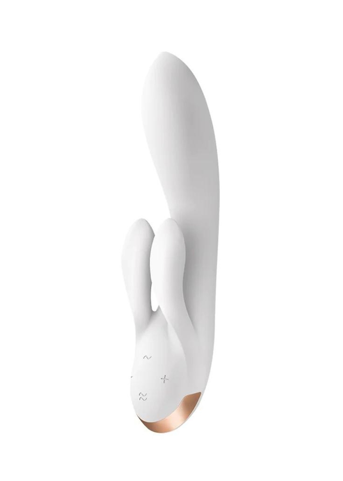 Double Flex - Rabbit Vibrator - White