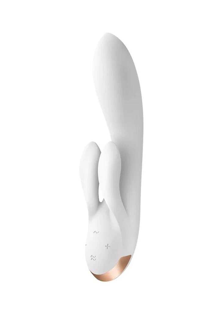 Double Flex - Rabbit Vibrator - White
