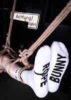 Sk8erboy ROPE BUNNY Socks - White