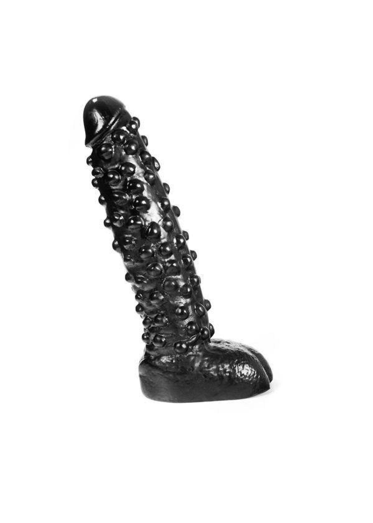 Dark Crystal Tonguebiter Dildo Large Black
