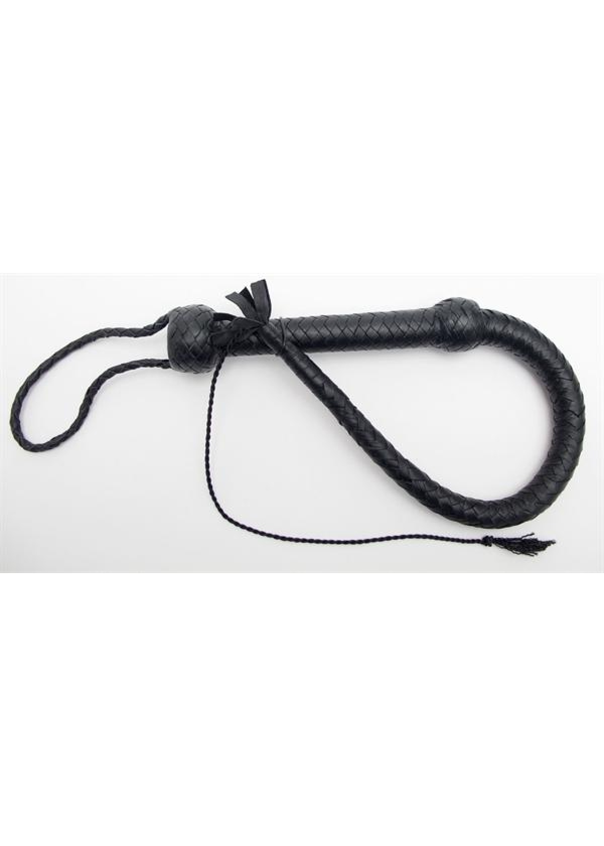 Mister B Leather Bullwhip with Nylon Tip 2 Ft