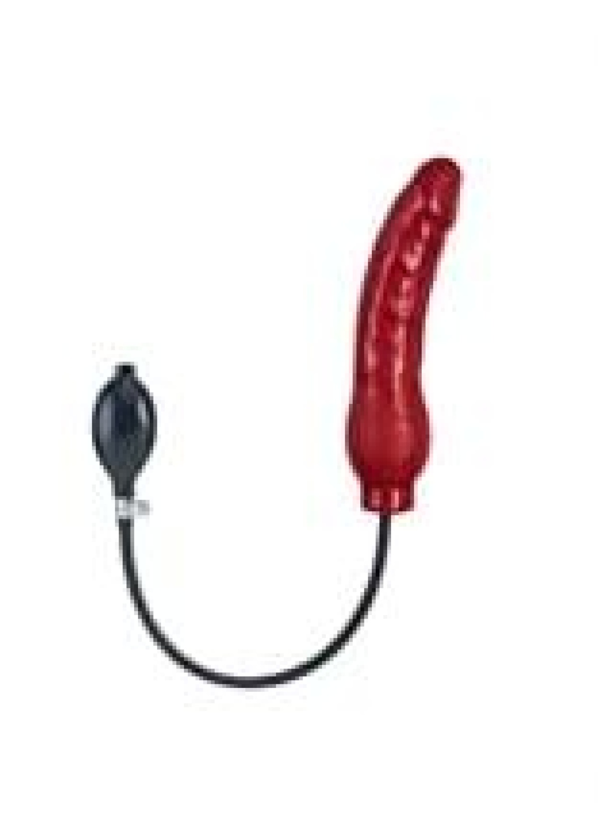 Inflatable Dildo Rød L Soft