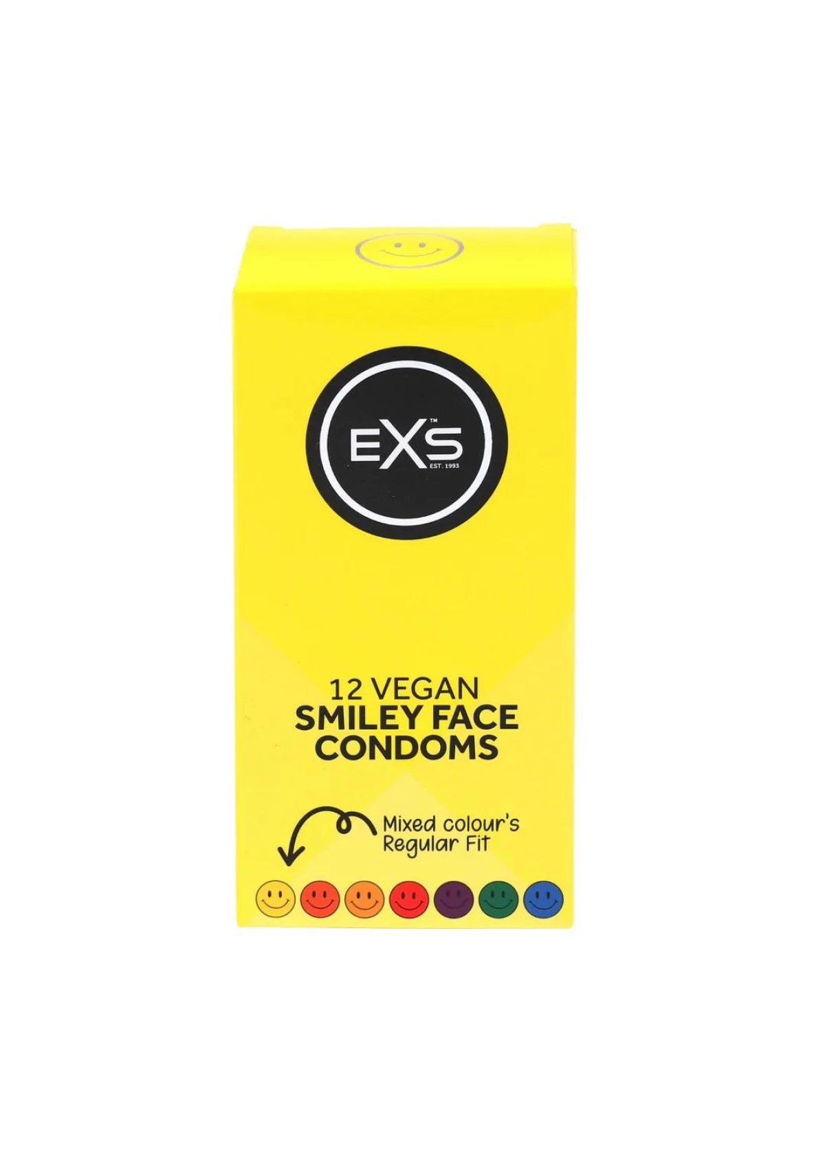 EXS Smiley Face Regular - Condoms - 12 Pieces