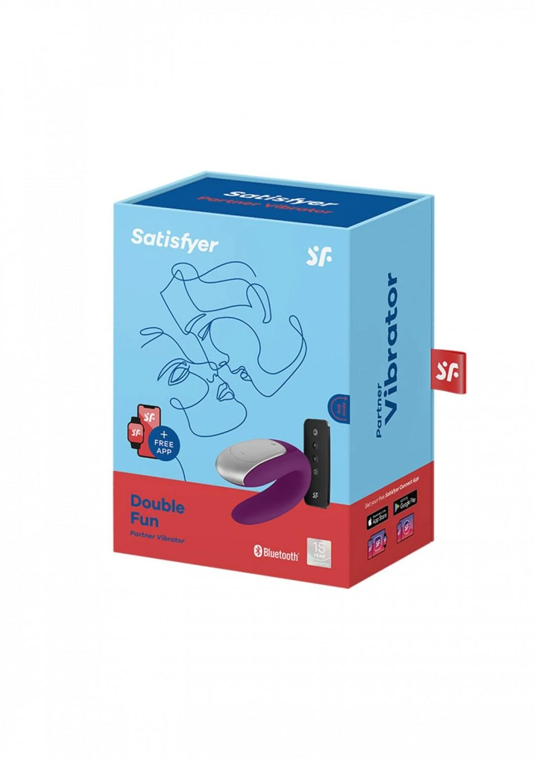 Double Fun - Partner Vibrator - Violet - Bilde 3