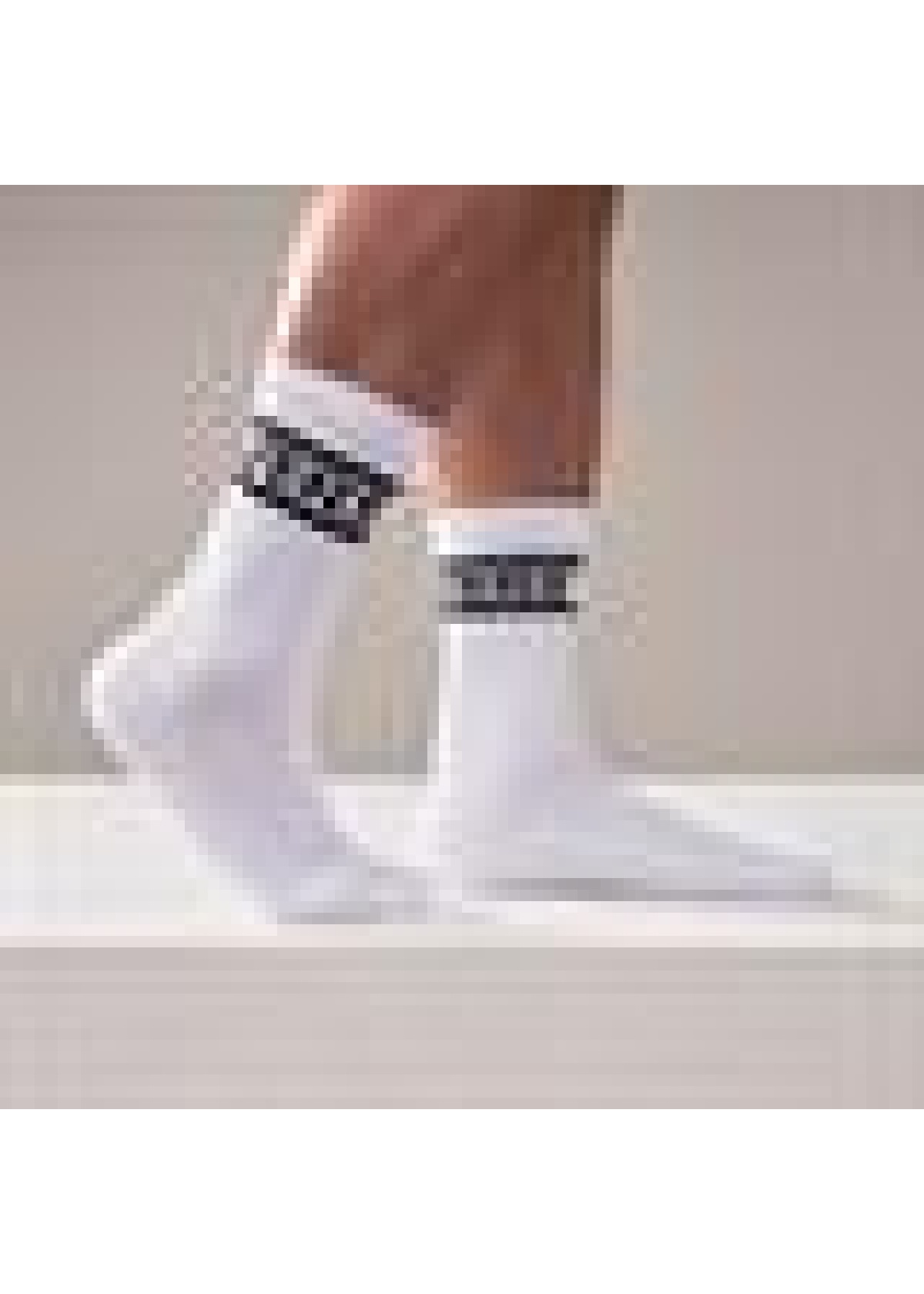 Mister B Crew Socks Vers 2-Pack White
